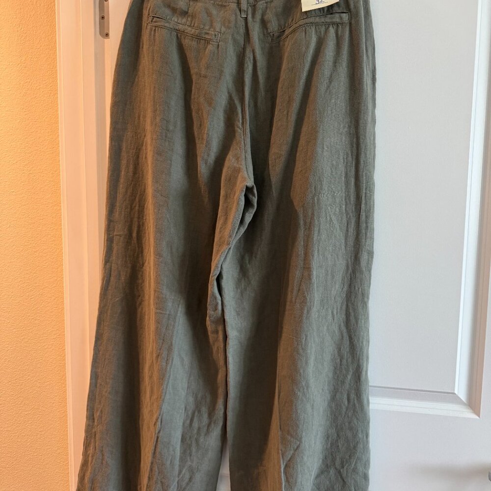 NWT L'Agence The Brie Linen Pant - Picture 4 of 9